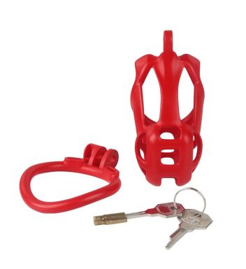 3D Cobra Keuschheitskäfig für Männer