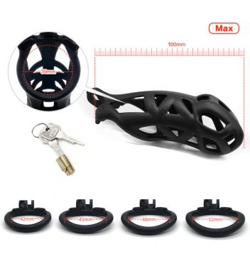 Neuer 3D-Cobra-Keuschheitskäfig für Männer